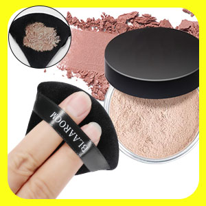 Powder Puff Face Makeup Velour Soft Triangle Powder Puffs