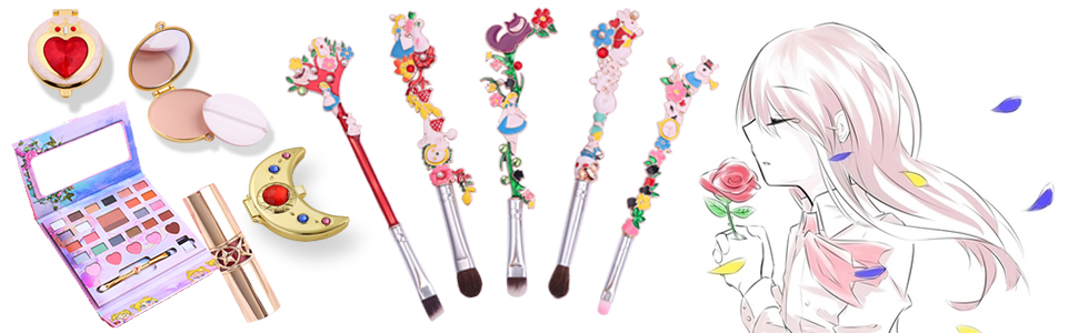cute fairy makeup brushes
