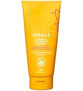 Derma E Vitamin C Foaming Oil Cleanser, 6 Fl Oz, 2-in-1 Oil-to-Foam Face Wash, Makeup Remover, St...