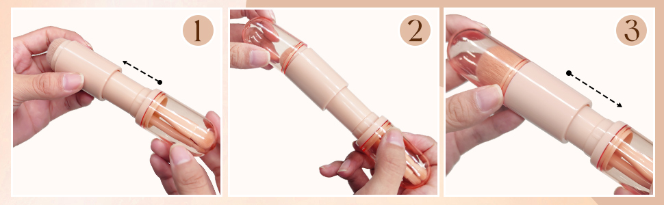4 in 1 Mini Makeup Brushes