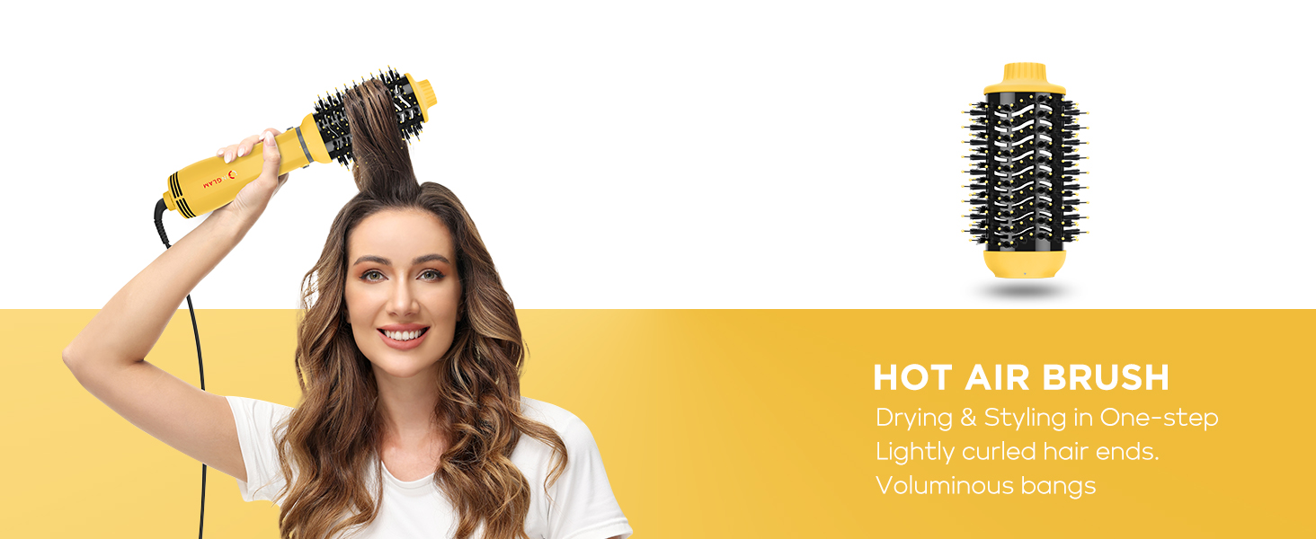Hot air brush