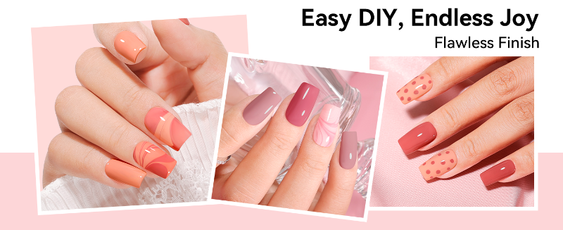 nude pink nail polish