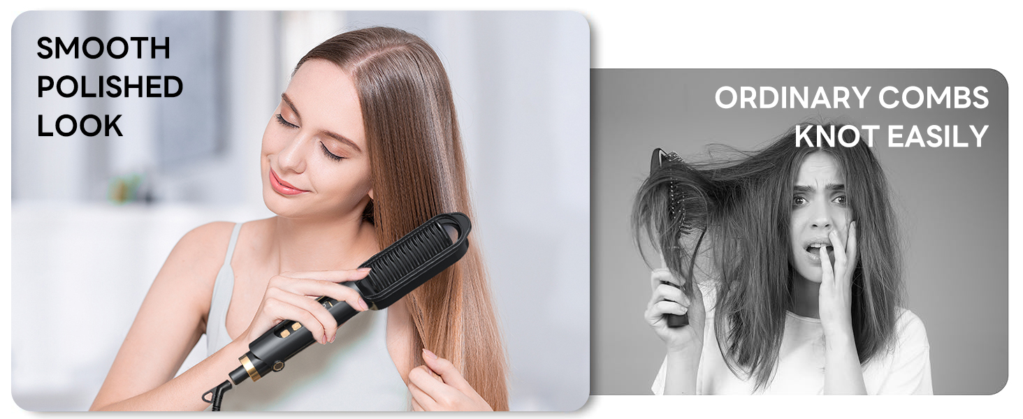 MEKK Hair Straightener Brush