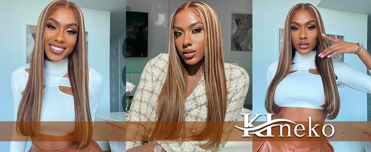 Honey Blonde Wig Human Hair