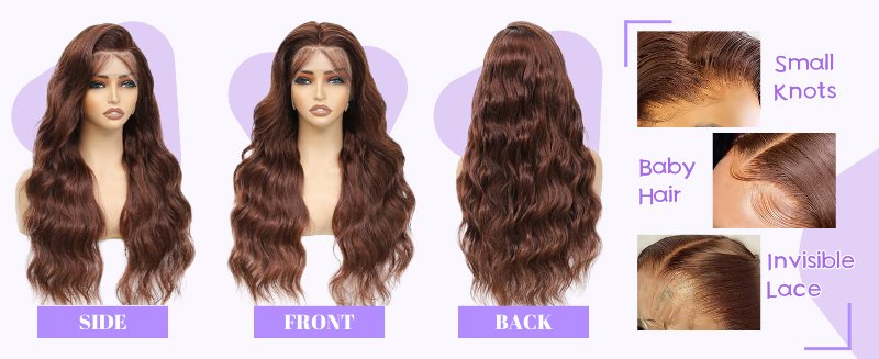 Chocolate Brown Lace Front Wig