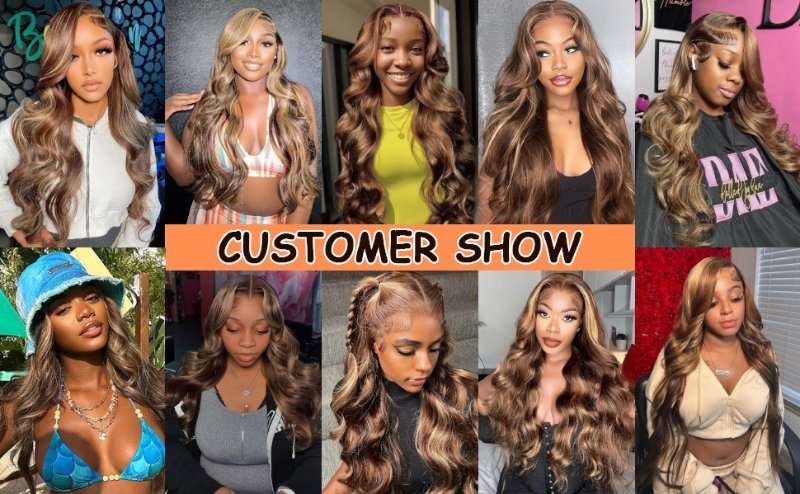 blonde wig human hair
