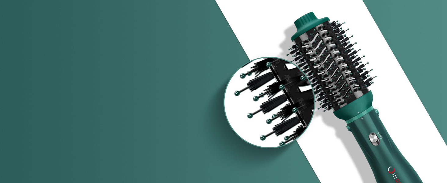3D FLEXIBLE BRISTLES WITH SPHERICAL TIPS