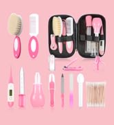 WXA Baby Grooming Kit，Infant Safety Care Setwith Hair Brush Comb Nail Clipper Nasal Aspirator, Ba...