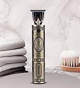 VAGARY Professional Electric Hair Clipper for Men,T Blade Beard Hair Trimmer,Clippers Cordless & ...