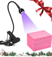 3W UV Led Nail Lamp with Disposable Professional Waterproof Nail Tips Art Table Towels Mat