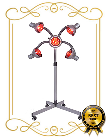 5 Head Infrared Heat Lamp