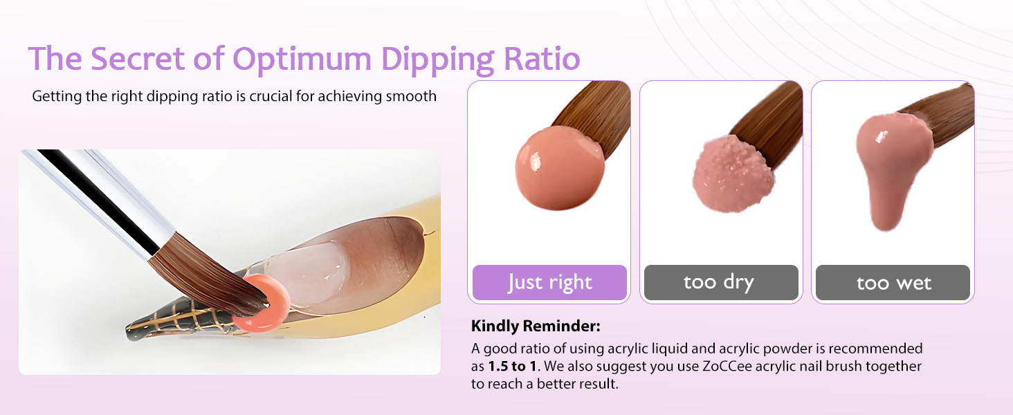acrylic nail brush