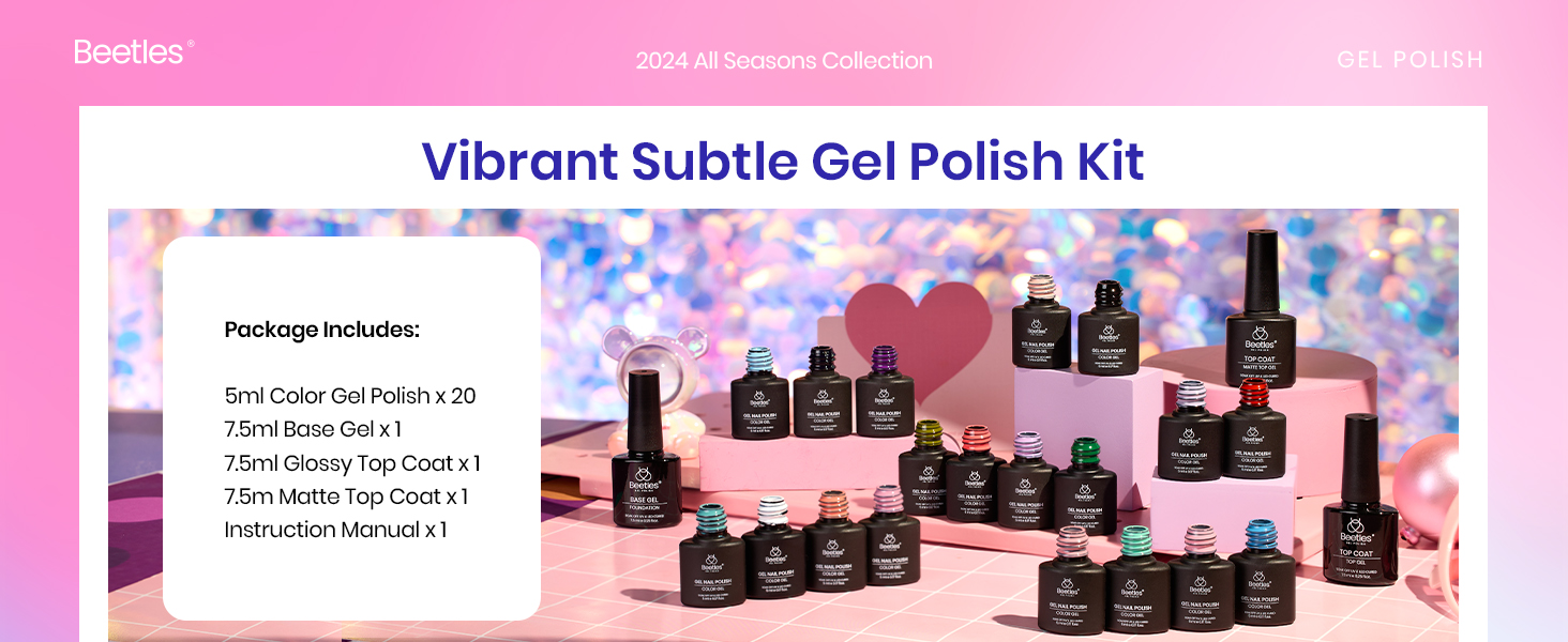 Beetles Gel Nail Polish Set