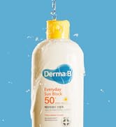 SPF50+ PA++++ Large Sun Block with Panthenol & Vitamin E | Lightweight Non-Sticky Korean Face & B...