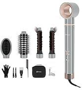 5 in 1 Blow Dryer Brush IG INGLAM MegaAir Hair Styler Brushless Hair Dryer Brush Left/Right Air A...