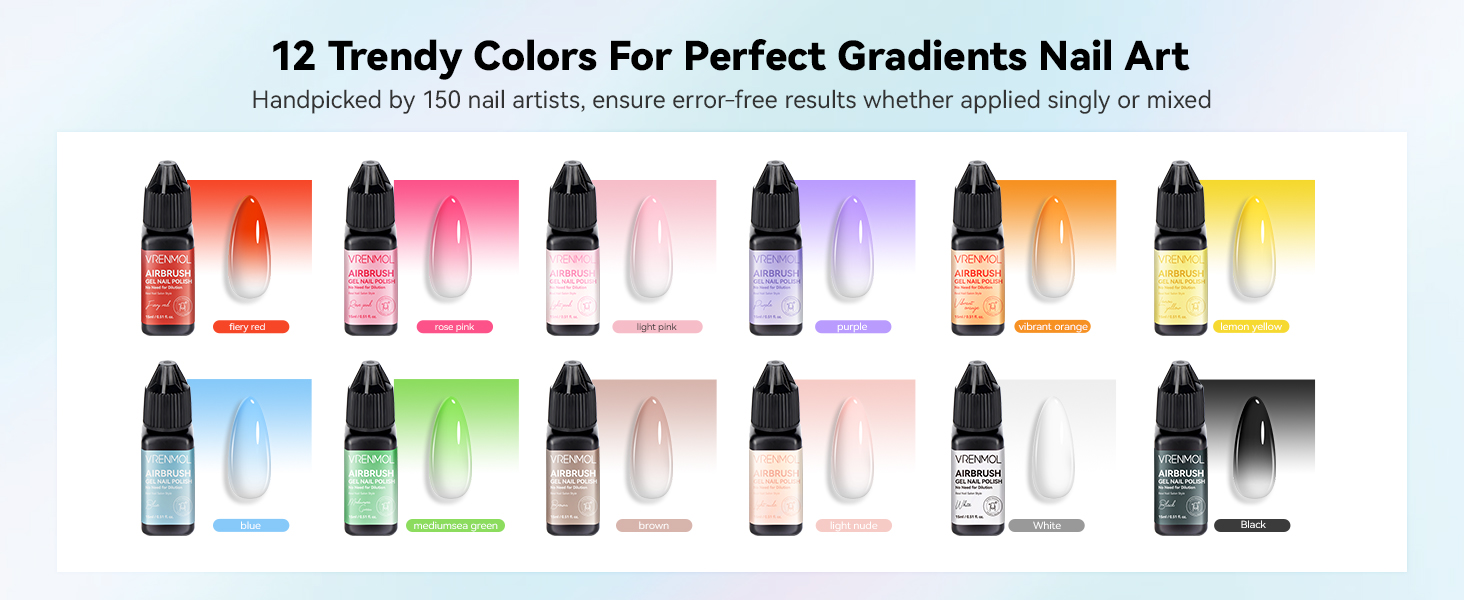 airbrush gel nailpolish