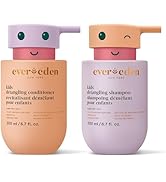 Evereden Happy Hair Duo Kids Shampoo and Conditioner Set - Clean, Vegan, & Tear-Free Shampoo and ...