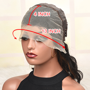 Blonde Highlight Body Wave Bob Wig