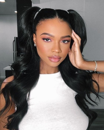 Body wave lace front wig