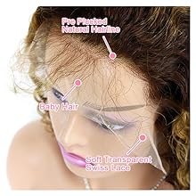 water wave lace front wigs human hair 13x6