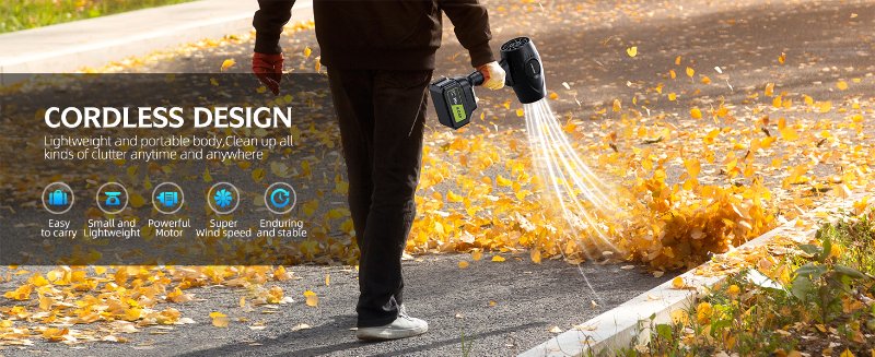 cordless leaf blower