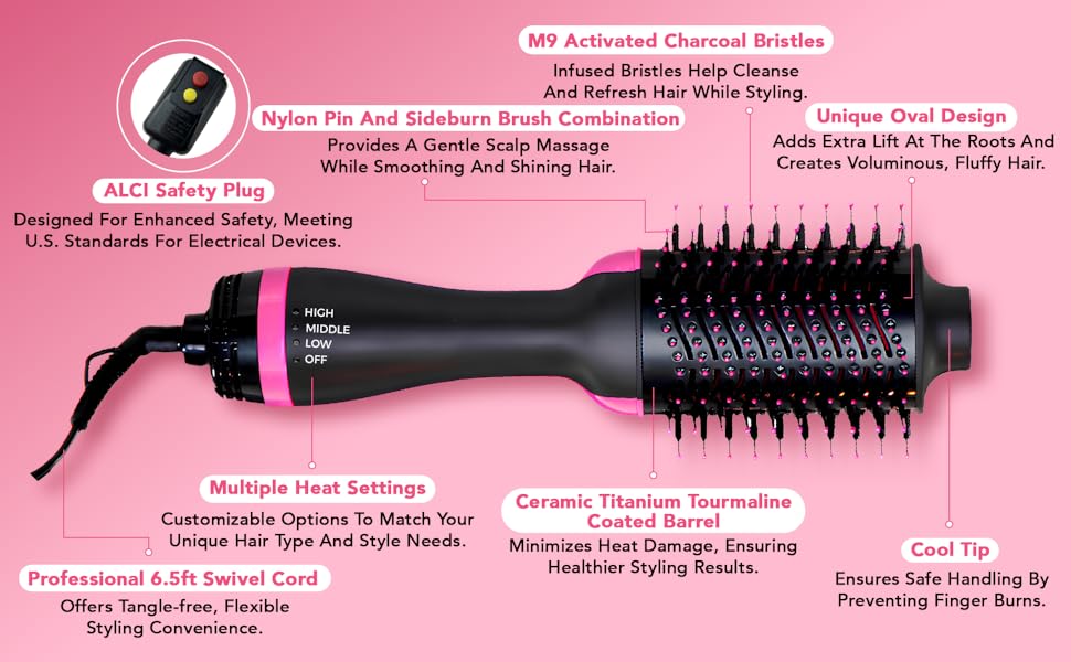 hair dryer brush
