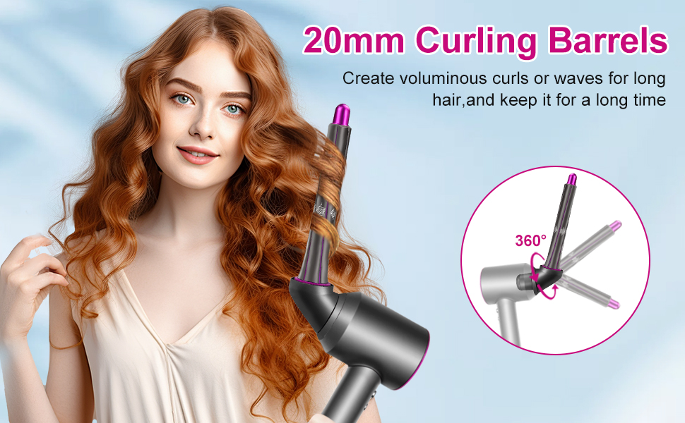 Hair Tool Accessories for Multiple Hair Styles for Supersonic Hair Dryer