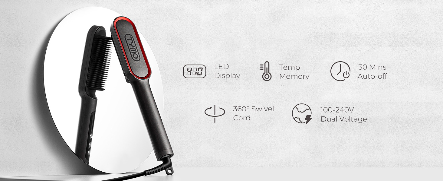 travel hair straightener