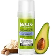 SAUCE BEAUTY Guacamole Hair Wax - Paraben & Sulfate Free, Moisturizing Avocado Oil & Shea Butter ...