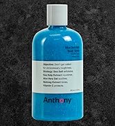 Anthony Exfoliating Body Scrub – Sea Salt, Vitamin C, and Aloe Vera Deep Cleans, Smooths Rough Pa...