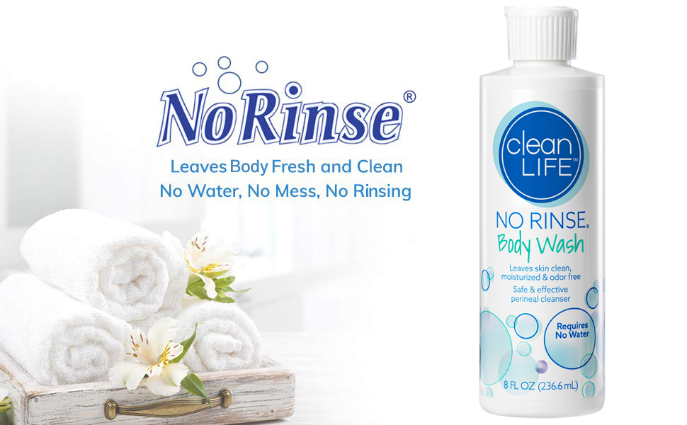 no rinse body wash