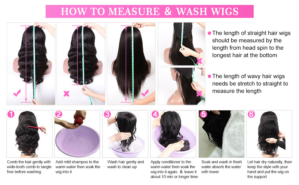 body wave lace front wigs human hair
