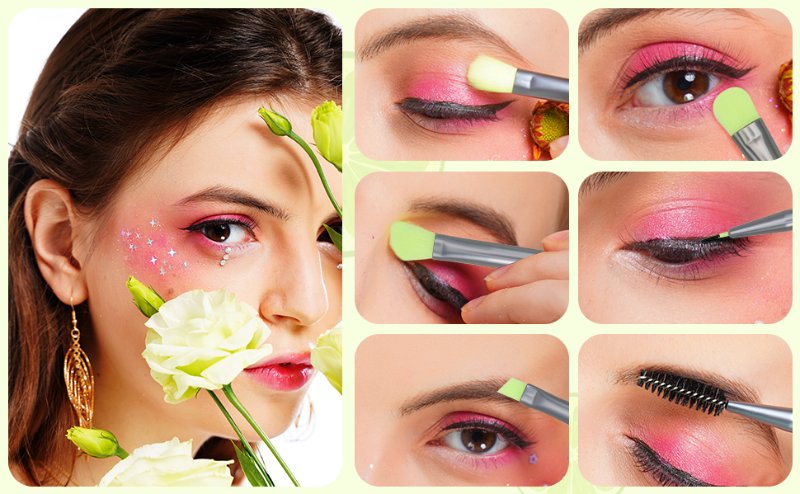 eyeshadow brush set