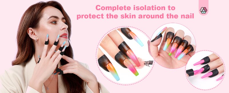 cuticle guard for nail polish