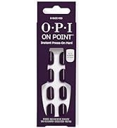 OPI On Point Press On Nails | Short Round Nail Art Press On Nails | 24 Count With Nail Glue | Lon...