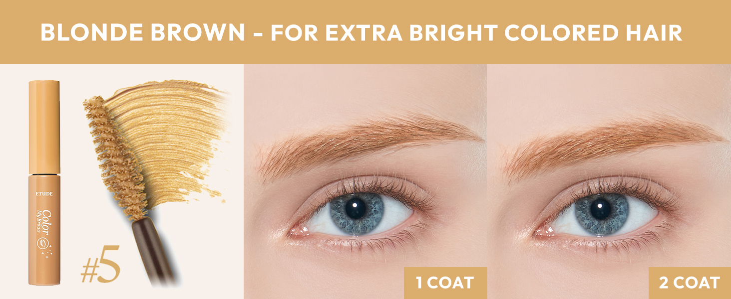 blonde brown - For extra bright colored hair