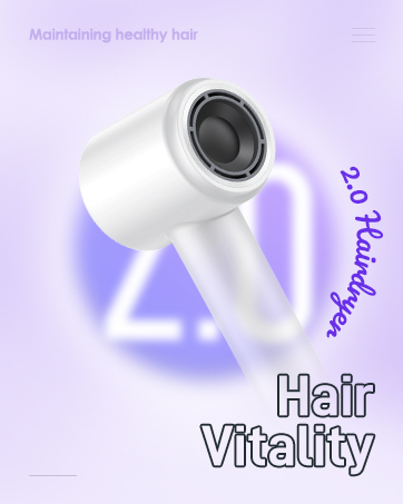 Hair Dryer with Diffuser