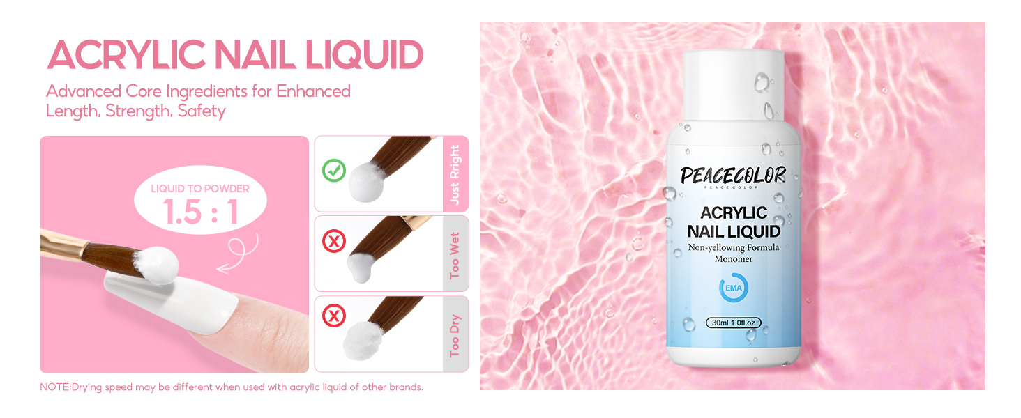 Acrylic Nail Liquid