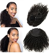 afro kinky curly clip in hair extensions