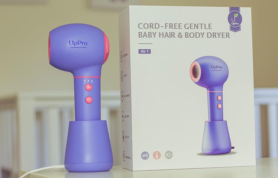 Baby Hair Dryer dry boy girl toddler hair body butt bottom dry