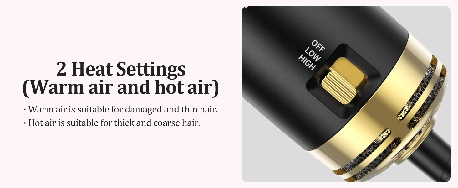 Mini Hot Air Brush