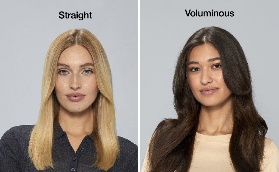 Hot Air Brush for Smooth Straight Styles or Voluminous Looks