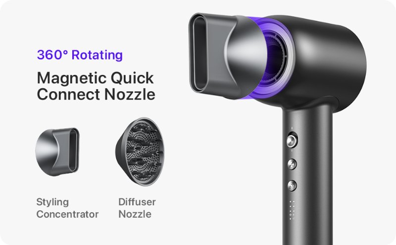 Quick connect nozzle graphic