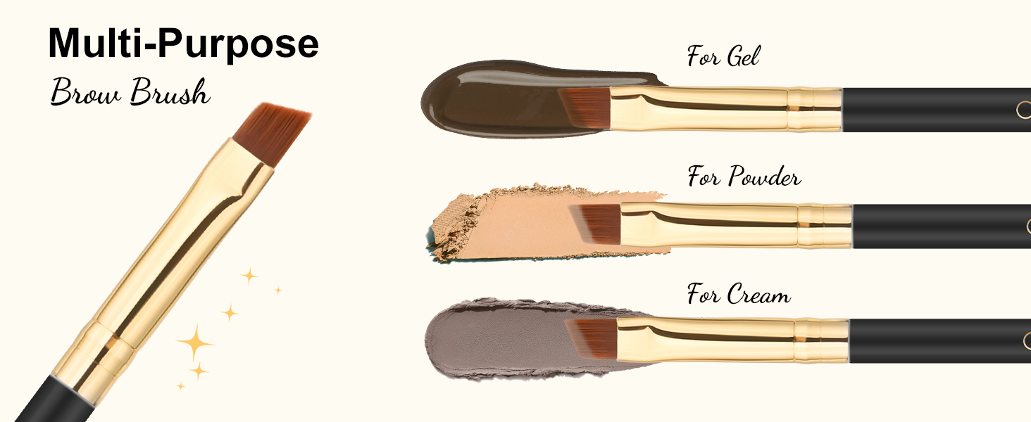 eyebrow brush and comb