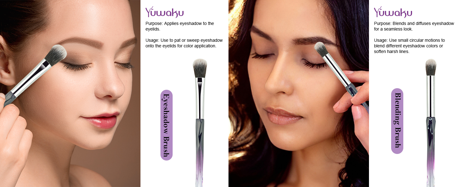 crystal makeup brushes