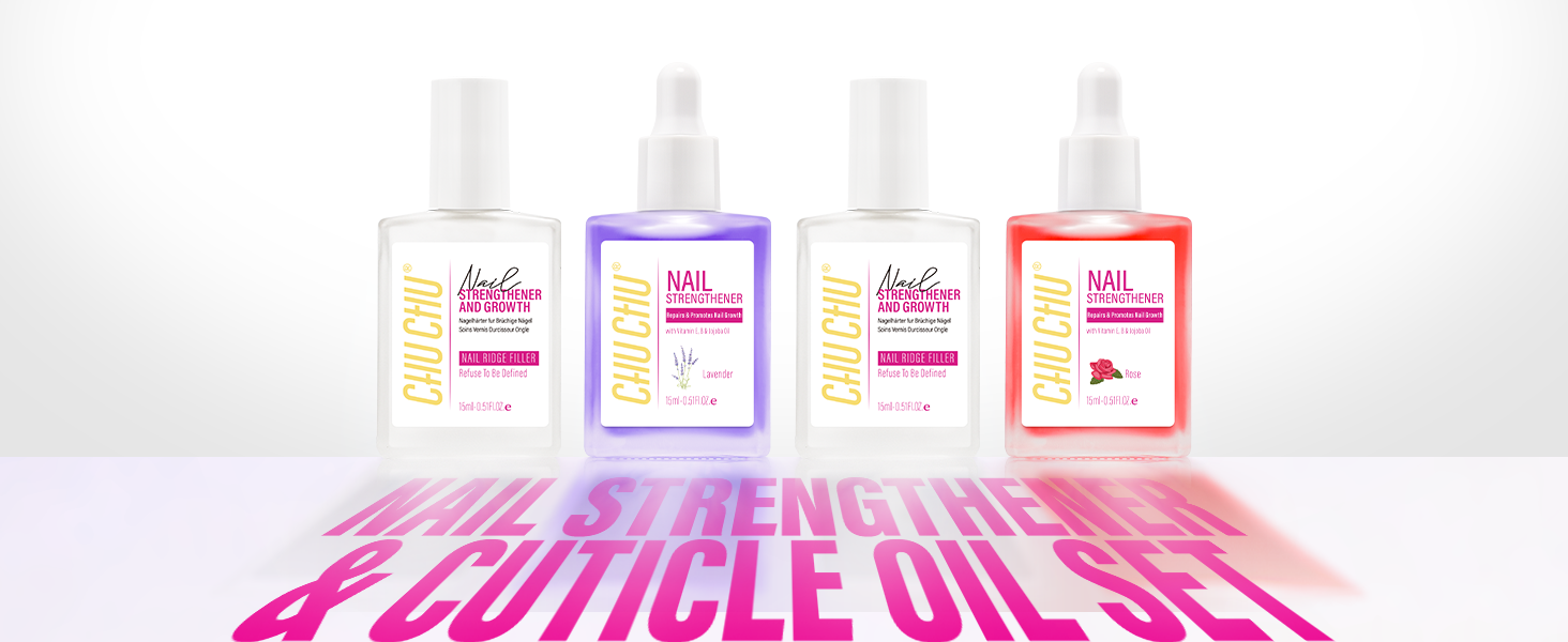 Nail Strengthener and Cuticle Oil for Women