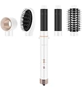 IG INGLAM MegaAIR Styler, 5 in-1 Professional Interchange Hair Dryer Brush 110,000 RPM Brushless ...