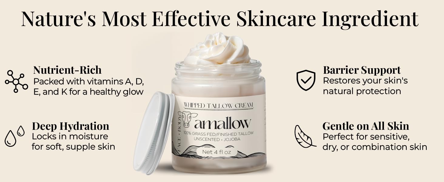 beef tallow for face