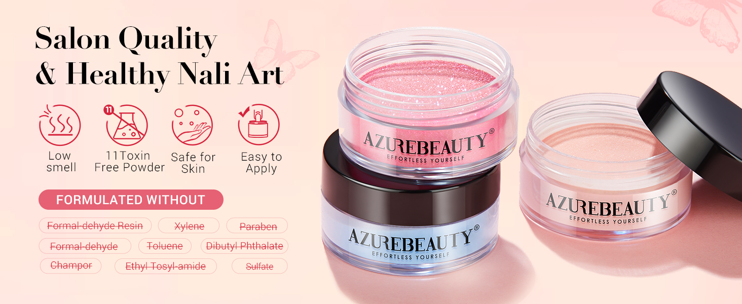 powdered nail polish dip kit