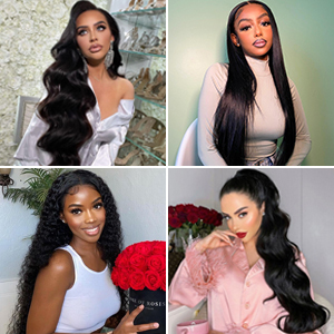 Human Hair Wigs Can Be Curlyed & Restyle